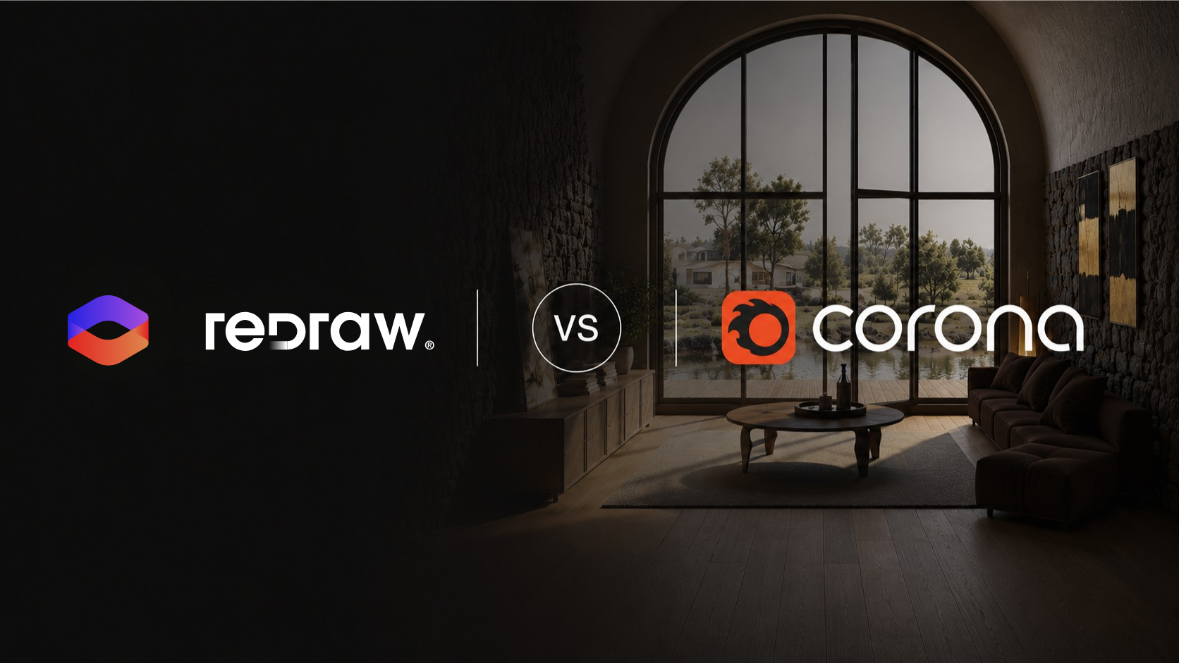 Redraw vs Corona Render: Comparison for Architects 2026